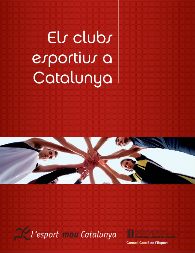 Secretaria General de l'Esport (2010). <br /><i>Els clubs esportius a Catalunya</i>
